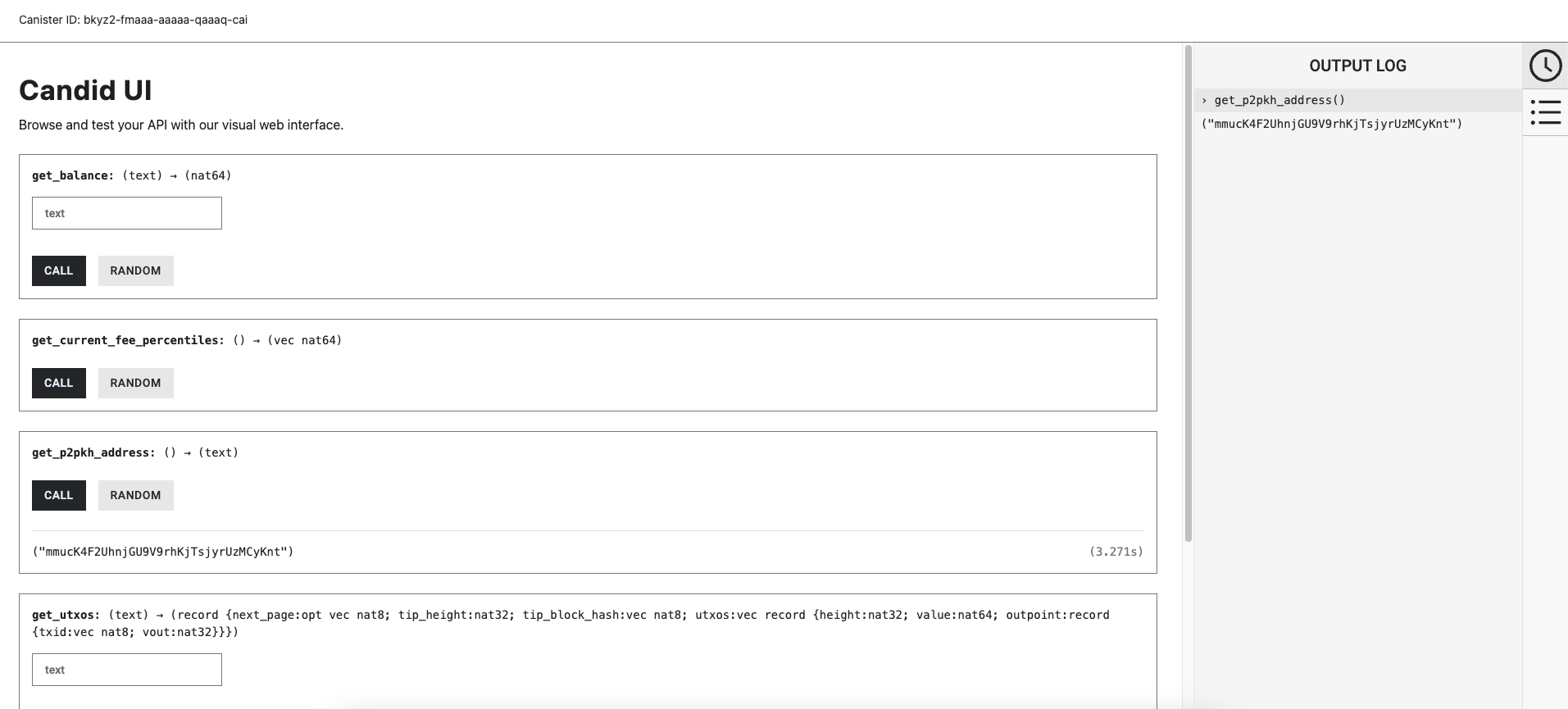 Generating a Bitcoin address result